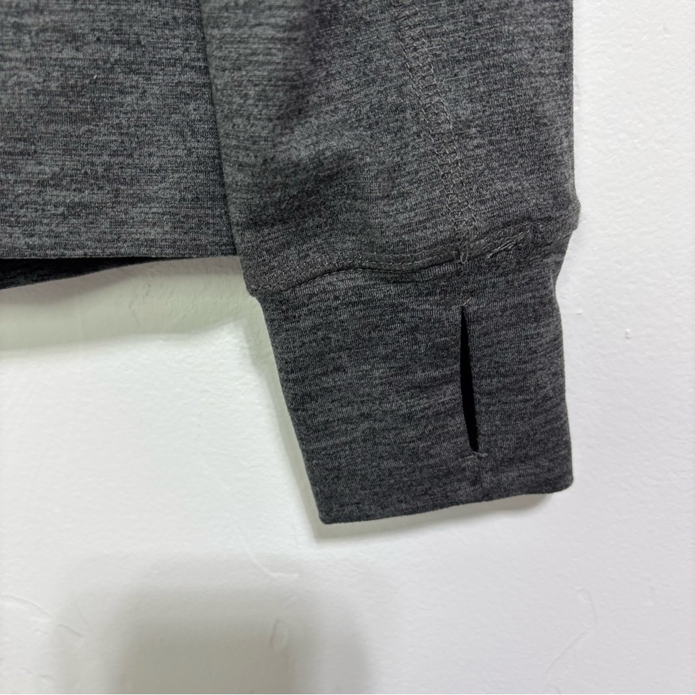 Asics Women's Athletic Full zip Activewear Hoodie Jacket Small Dark Gray Running - Picture 2 of 11